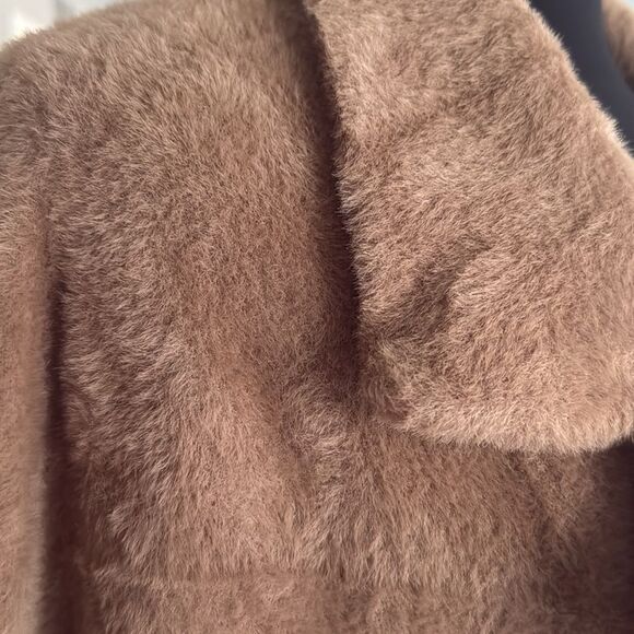 Karen Kane Sweater Coat in Camel - Picture 11 of 11